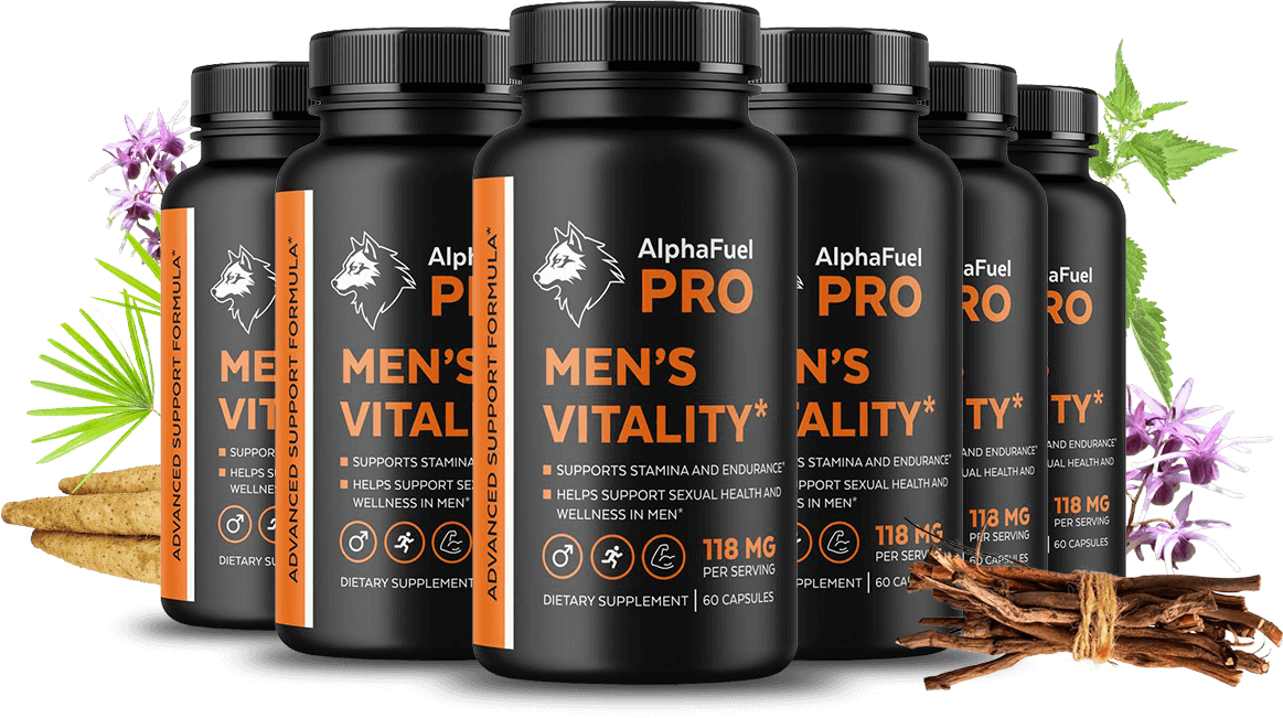 AlphaFuel Pro men's wellness formula